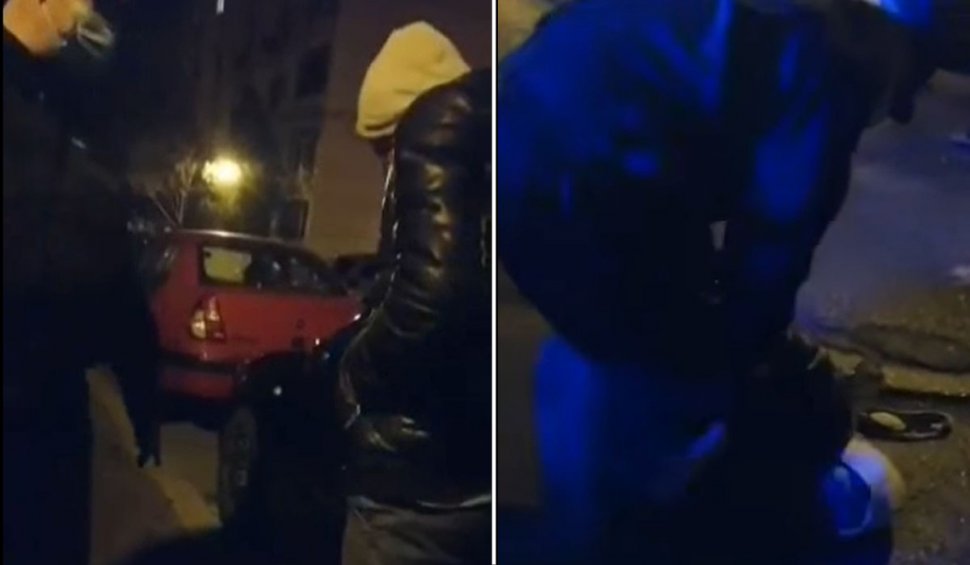Spărgător de mașini, prins și încătușat de un polițist local în Constanţa: "Aoleu, mamă!