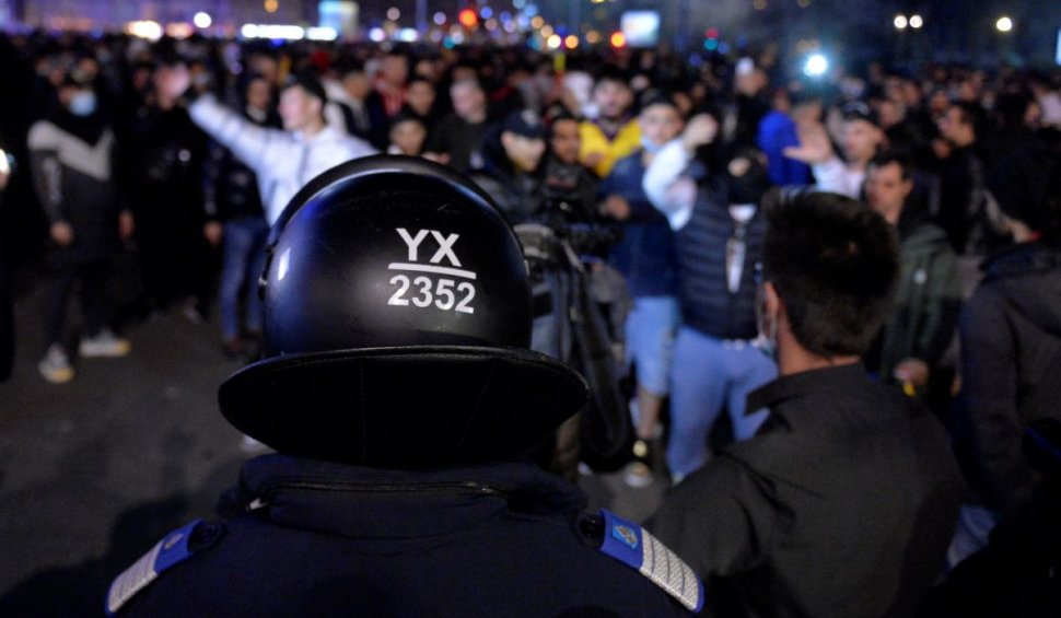 Jandarmeria Română, reacţie după ce a apărut informaţia privind decesul violent al unui protestatar la Brăila