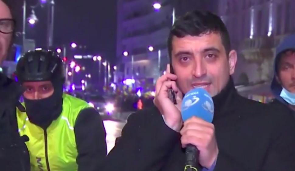 George Simion, alături de miile de protestatari, în marș pe Calea Victoriei: Dacă măsurile nu sunt retrase este timpul că acest Guvern să se retragă el, că ne-am săturat