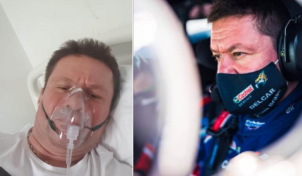 Pilotul de raliu Dan Gîrtofan, internat cu Covid-19, după prima doză de vaccin AstraZeneca