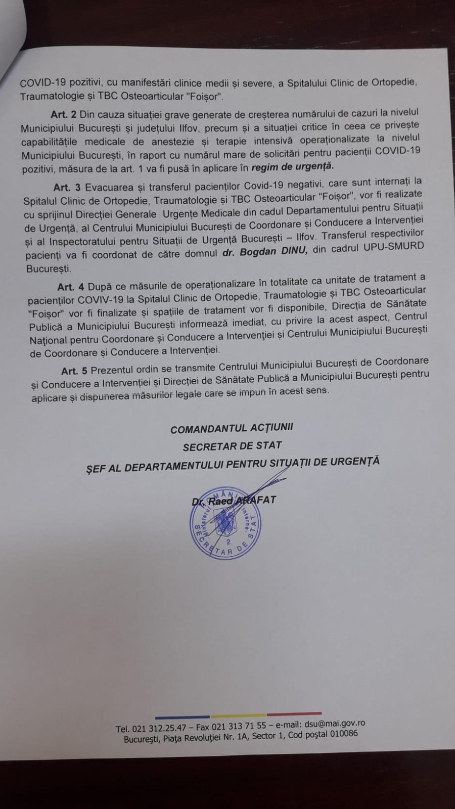 Gabriel Diaconu, medic psihiatru, despre evacuarea pacienţilor de la Foișor: "Felicitări, domnule ministru Harababură" 702458