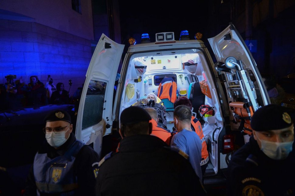 Spitalul Foişor a început evacuarea pacienţilor în numai 3 ore de la primirea ordinului DSU