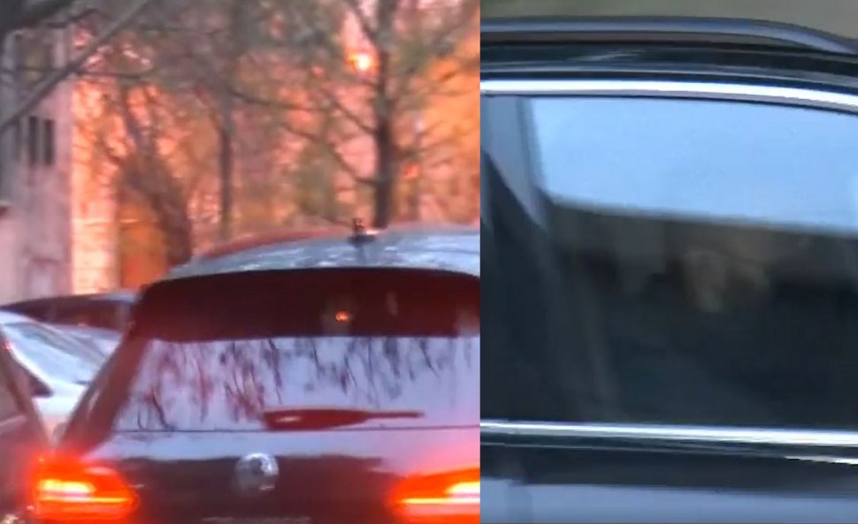 Vlad Voiculescu a plecat de la minister pe uşa din spate, într-o maşină cu geamuri fumurii