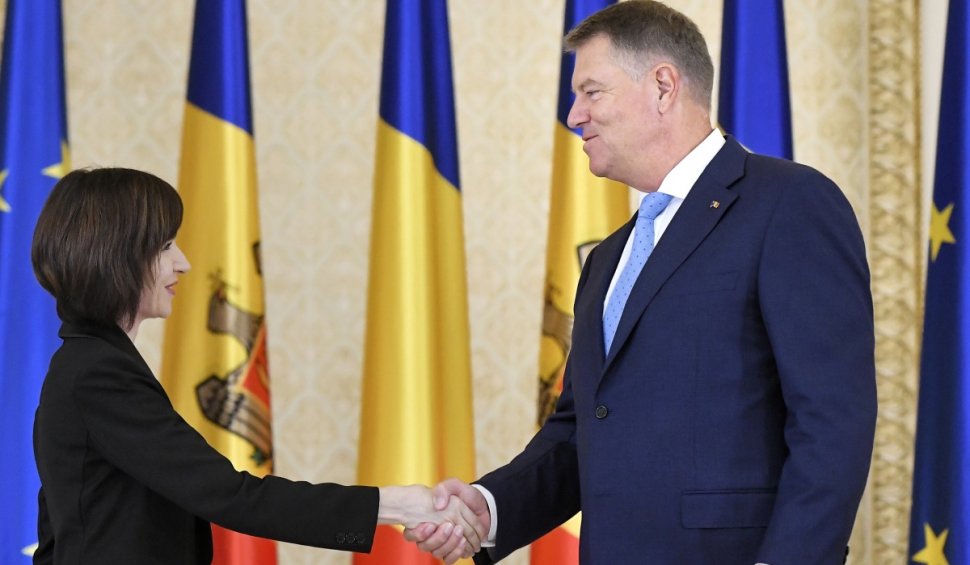 Klaus Iohannis, întâlnire cu Maia Sandu: România va continua să sprijine Republica Moldova