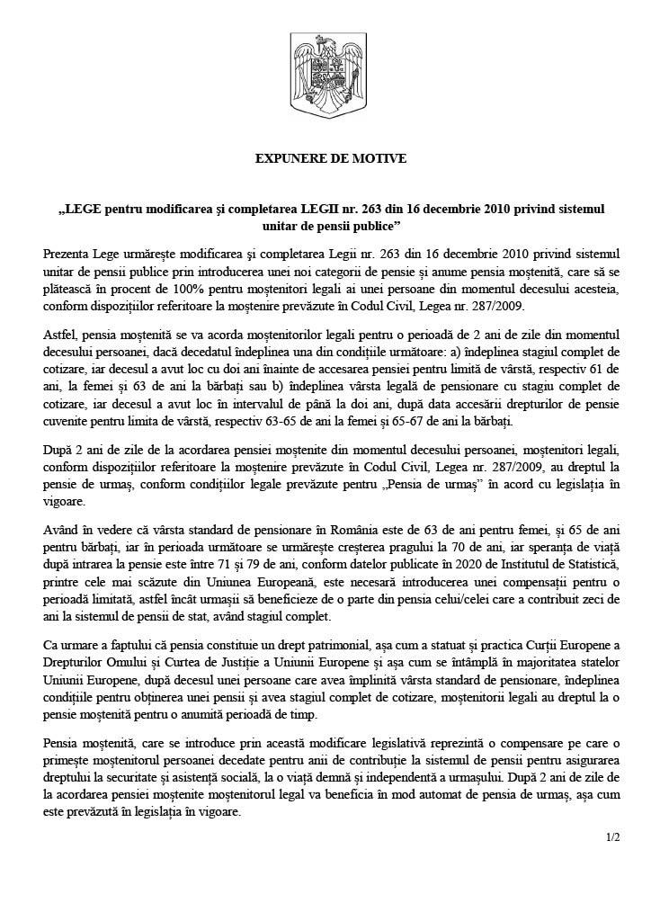 Pensia moştenită, o nouă categorie de pensie gata să apară în România 703813