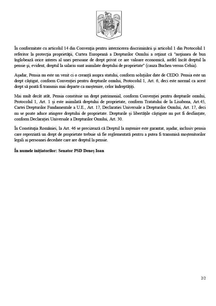 Pensia moştenită, o nouă categorie de pensie gata să apară în România 703814