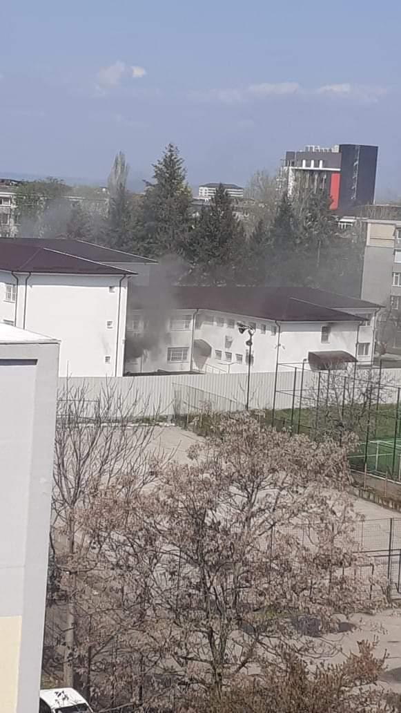 Incendiu la Spitalului Județean Slatina, secția psihiatrie. 37 de pacienți internați! 703893