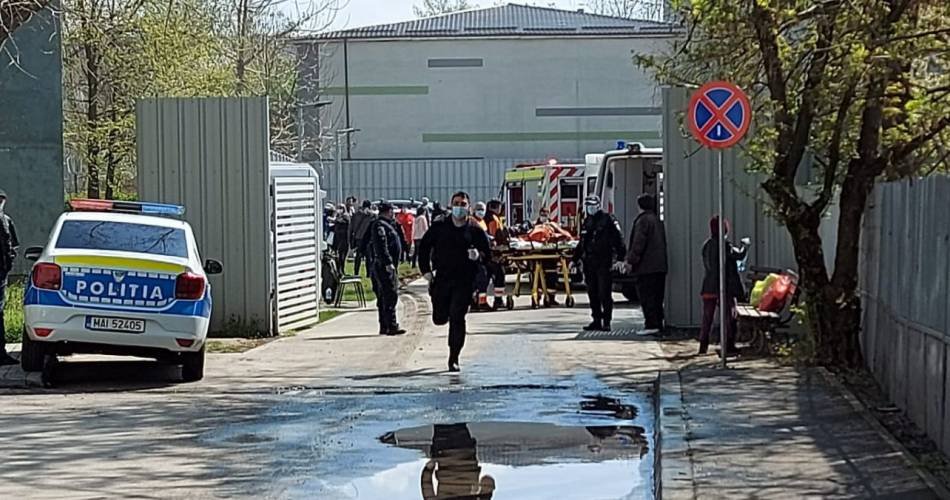Incendiu la Spitalului Județean Slatina, secția psihiatrie. 37 de pacienți internați!
