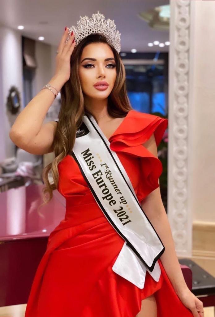 Iolanda Anamaria Babău, locul doi la Miss Europe 2021: "O femeie poate fi şi educată, şi frumoasă" 703910