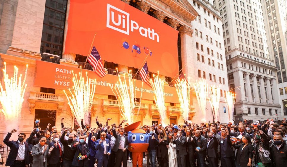 UiPath deschide a doua şedinţă de tranzacţionare de pe Wall Street la 73 dolari pe acţiune