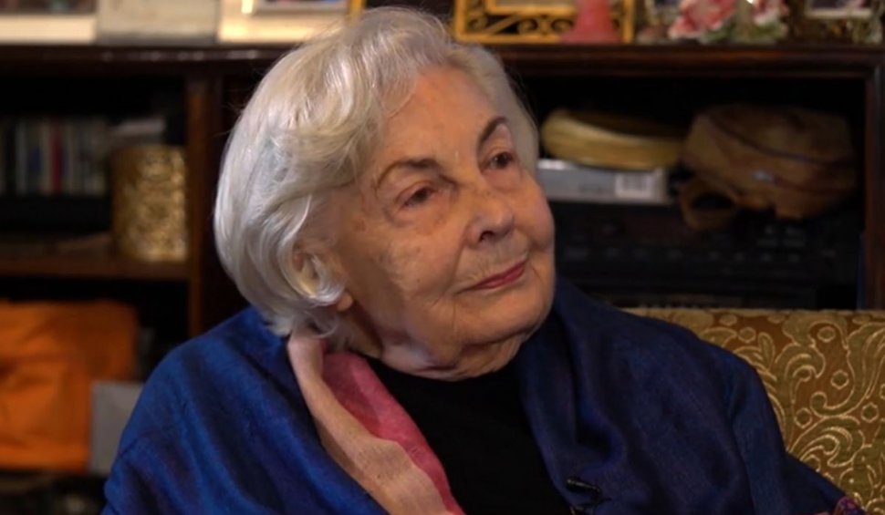 Florica Ursuleanu, mătuşa actriţei Adriana Trandafir, dezvăluie secretul longevităţii la 100 de ani