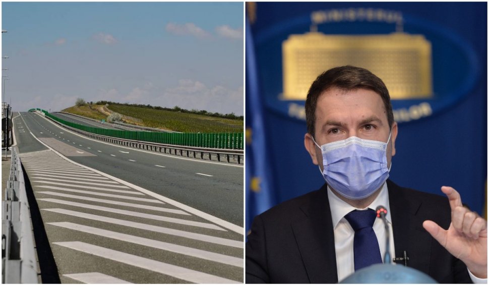 Ministrul Drulă: "De Paște se va putea circula fără restricții pe A2, între București și Fundulea"