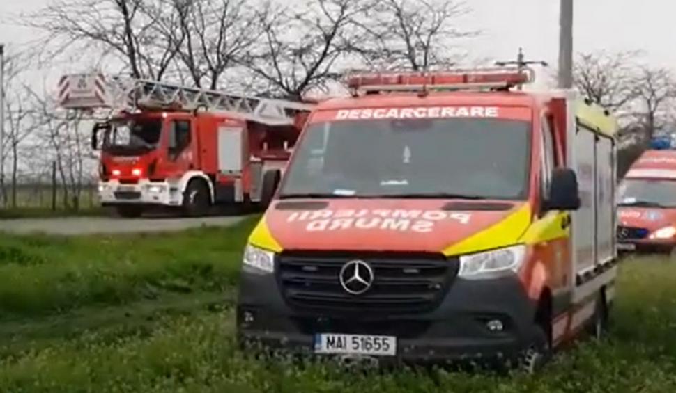 Mesaj RO-Alert, după izbucnirea unui incendiu la un depozit de deşeuri din Buzău 704748