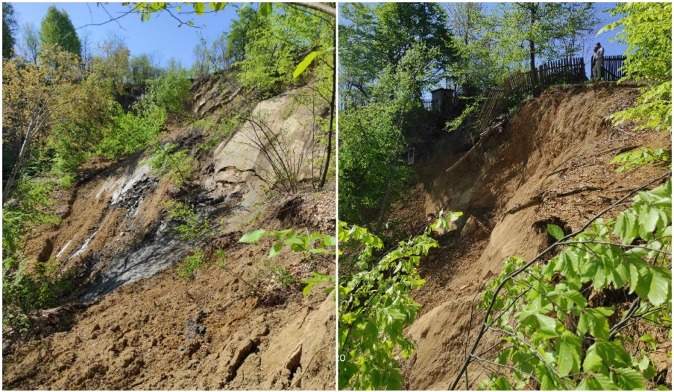 16 persoane au fost evacuate, după alunecările de teren din județul Prahova