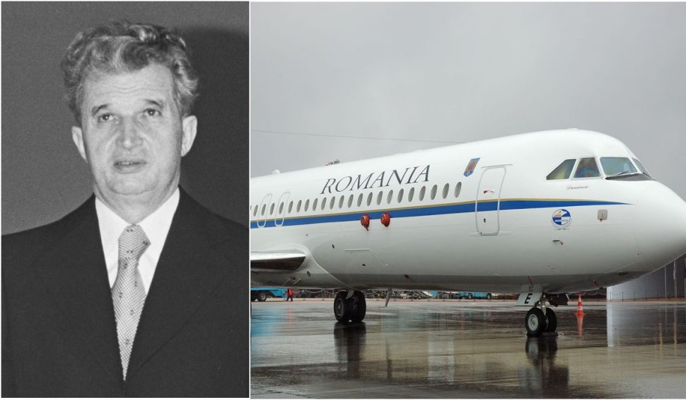 Avionul lui Nicolae Ceauşescu, scos la licitație la preţul unei garsoniere confort 3