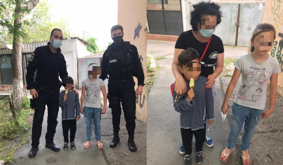 Un copil de 6 ani din Tulcea, dispărut din fața blocului, a fost găsit în timp record de jandarmi