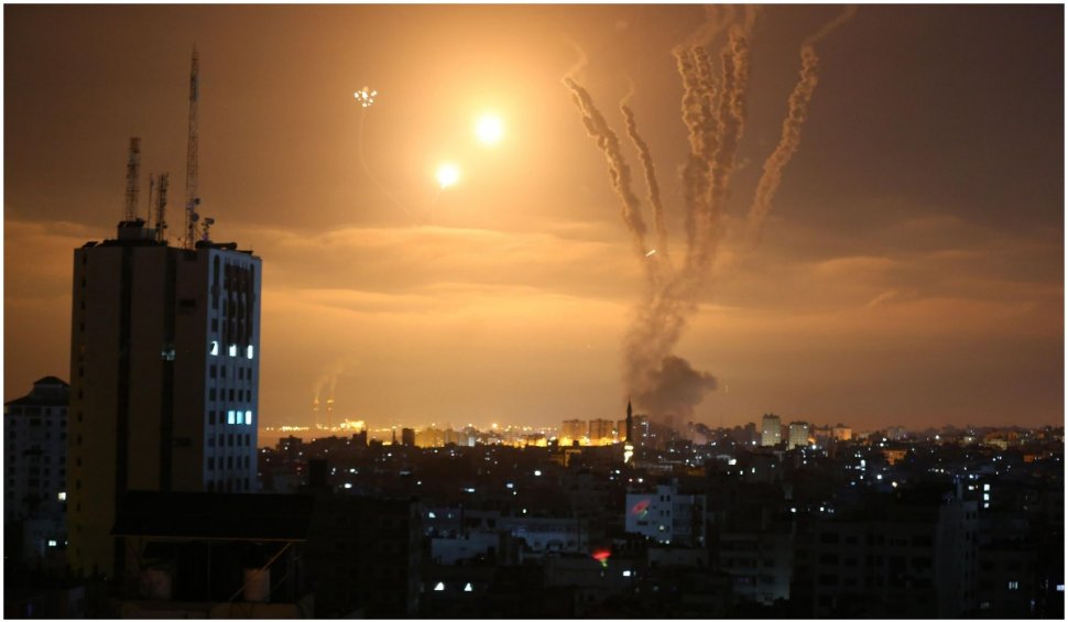 Armata israeliană anunţă că a efectuat 50 de bombardamente în 40 de minute, în Fâșia Gaza