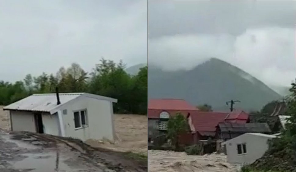Record de precipitaţii în Bihor. Zeci de oameni au fost evacuaţi din case