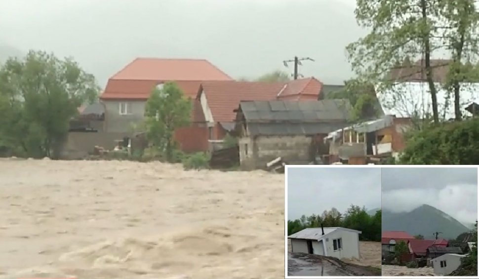 Cod roşu de inundaţii şi viituri istorice în judeţul Bihor