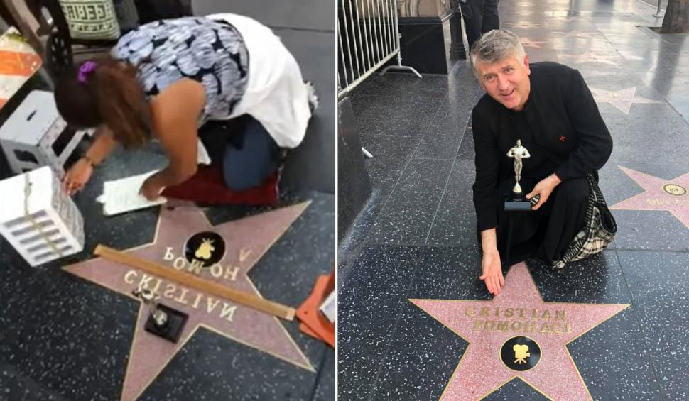 Cristian Pomohaci şi-a cumpărat stea pe Walk of Fame la Hollywood 707671