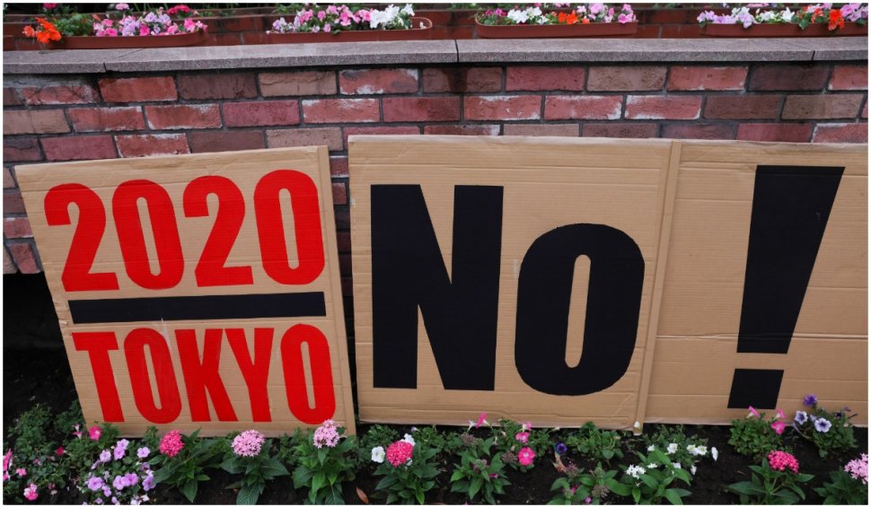 Japonezii au ieşit în stradă şi cer anularea Jocurilor Olimpice
