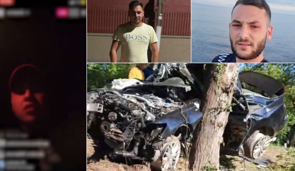 Tinerii morţi în accidentul din Medgidia, Live pe Facebook înainte de tragedie: "Las-o uşor că mă omori!"