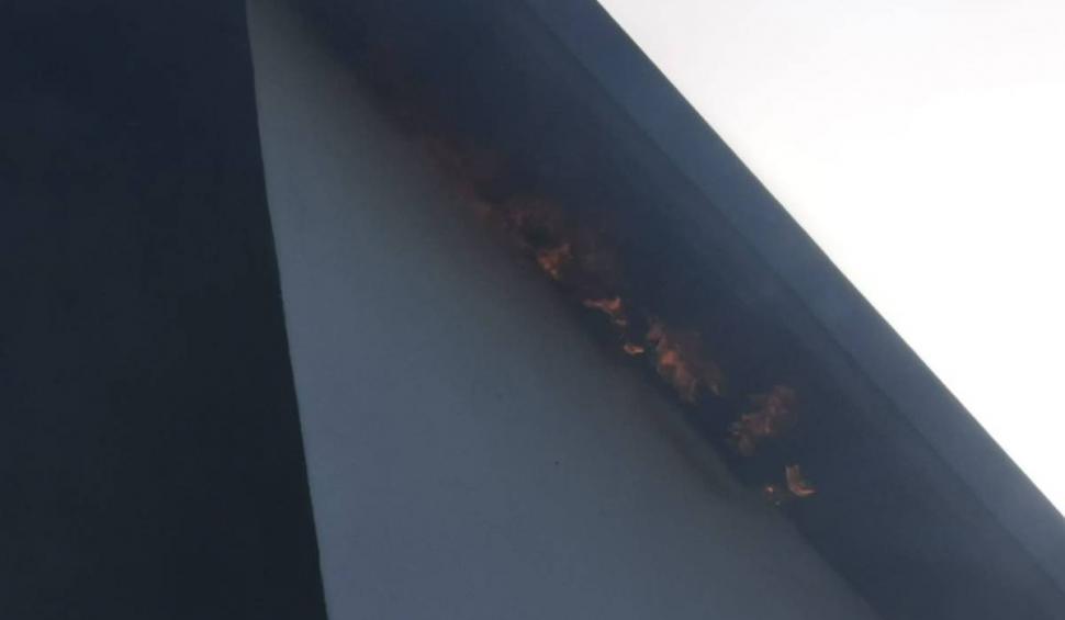 Incendiu la Cabana Dochia de pe masivul Ceahlău 708511