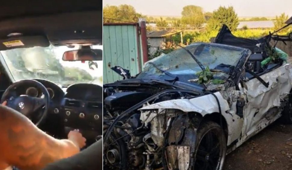 Şofer condamnat la aproape 12 ani de închisoare pentru un accident Live pe Facebook, în Văcăreni, Tulcea