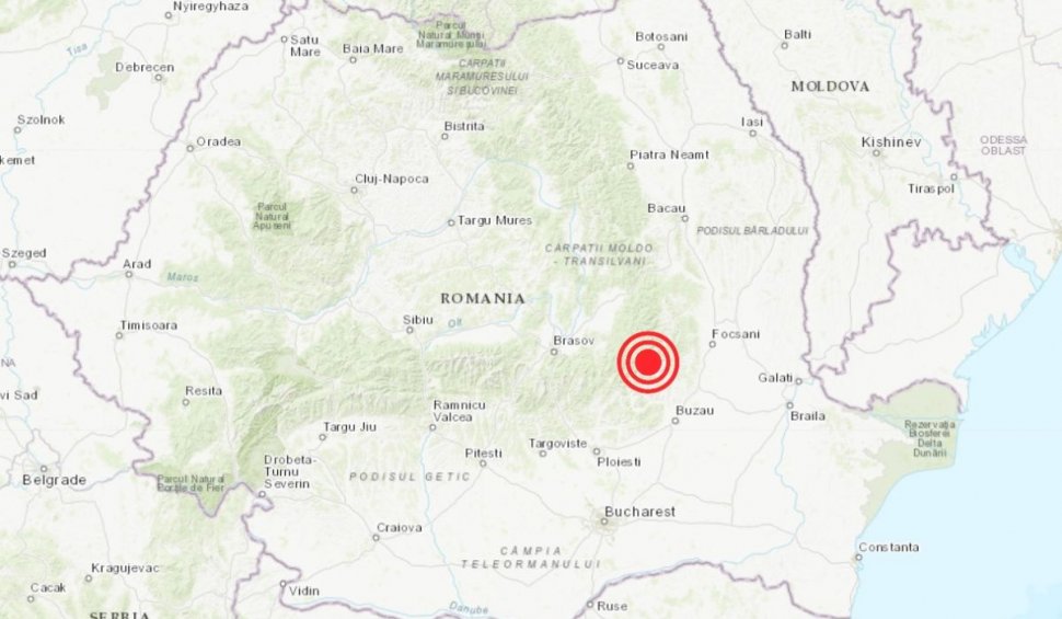 Cutremur cu magnitudinea de 4.7 în România, resimţit şi în Bucureşti: "Păstraţi-vă calmul, pot urma replici"