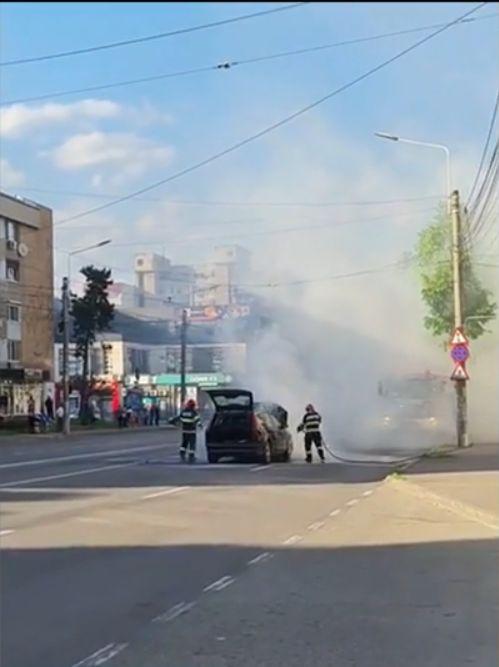 Momentul în care bolidul omului de afaceri Ioan Crişan sare în aer la Arad - Galerie foto 709133