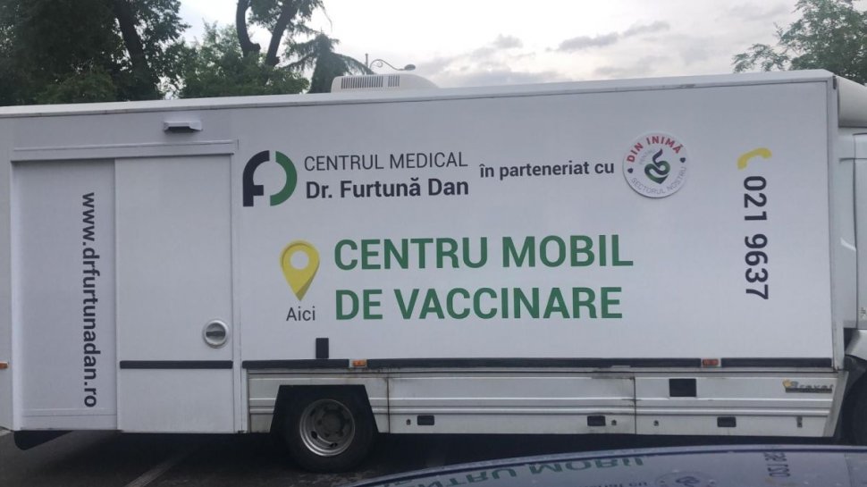În Sectorul 5 va fi disponibil primul centru mobil de vaccinare din București