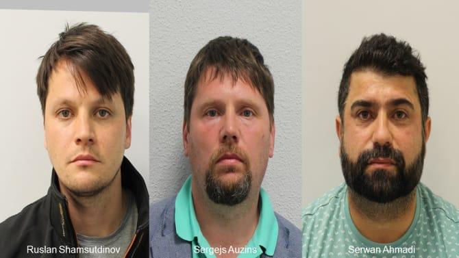 Cea mai mare captură de bani lichizi realizată vreodată de poliția din Londra. Pedepsele primite de infractori 709472