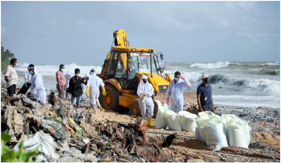 Sri Lanka se confruntă cu cel mai grav dezastru ecologic din istoria sa