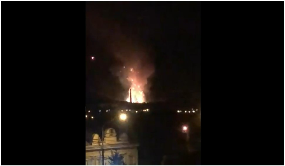  Explozie puternică în Serbia la o fabrică de armament din Cacak