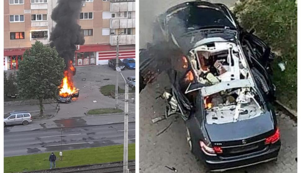 Două urme de ADN au fost găsite pe explozibilul care a aruncat în aer mașina afaceristului Ioan Crișan