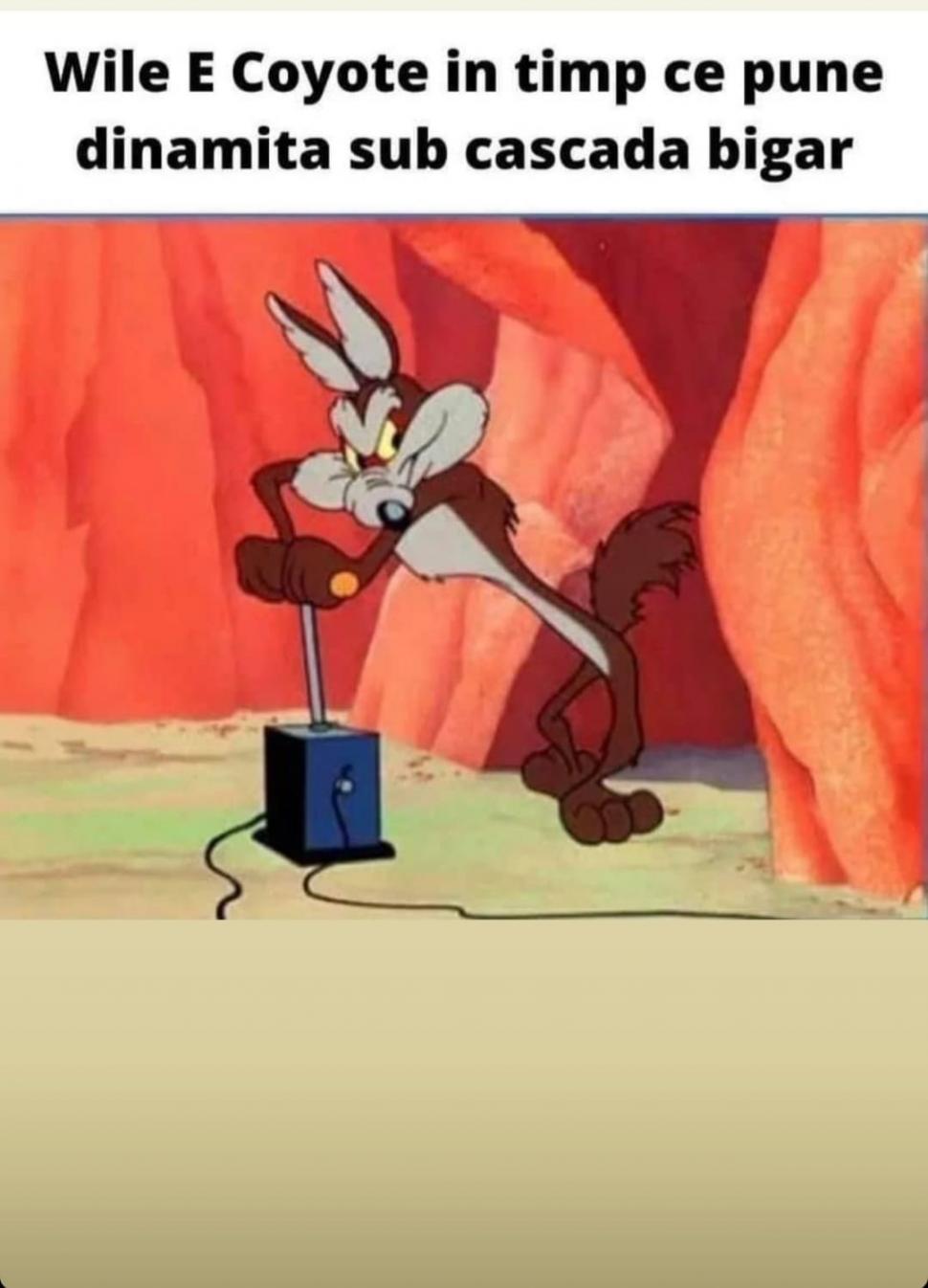 Avalanșă de meme-uri cu prăbușirea Cascadei Bigăr: Imaginile sunt virale pe rețelele de socializare 710524