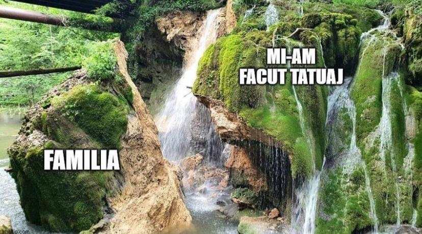 Avalanșă de meme-uri cu prăbușirea Cascadei Bigăr: Imaginile sunt virale pe rețelele de socializare 710537