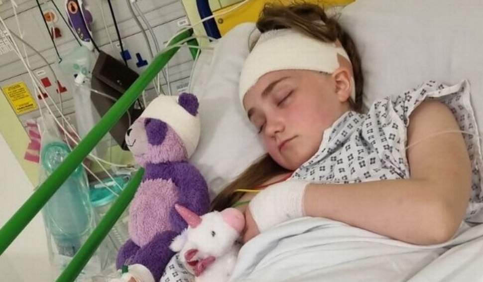 O fetiţă de 10 ani, dusă la medic că nu vedea bine, a aflat că mai are de trăit 24 de ore. "A fost sfâșietor"