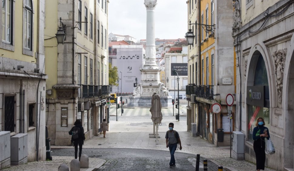 Relaxarea restricțiilor, amânată în Lisabona după ce numărul de cazuri COVID-19 a crescut din nou