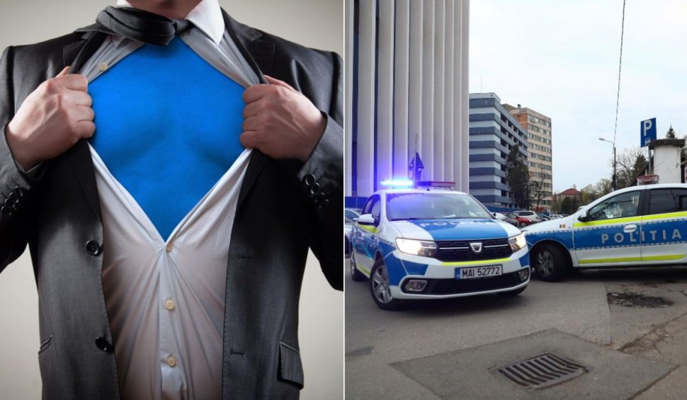 Superman din Chitila a fost încătuşat, după ce a cerut taxă de 10.000€ unor vecini