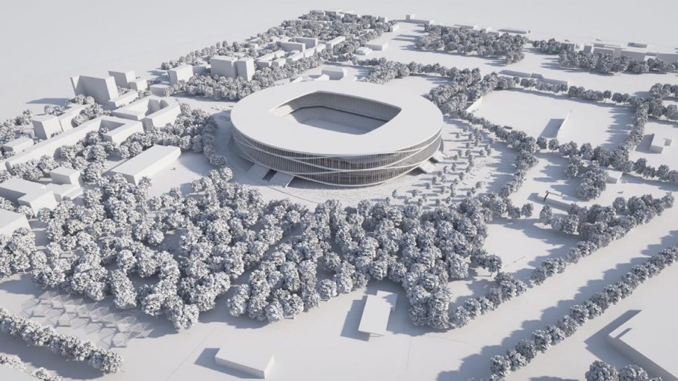 Timișoara va avea un nou stadion. Noua arenă "Dan Păltinișanu" va avea 30.000 de locuri și costă 122 de milioane de euro
