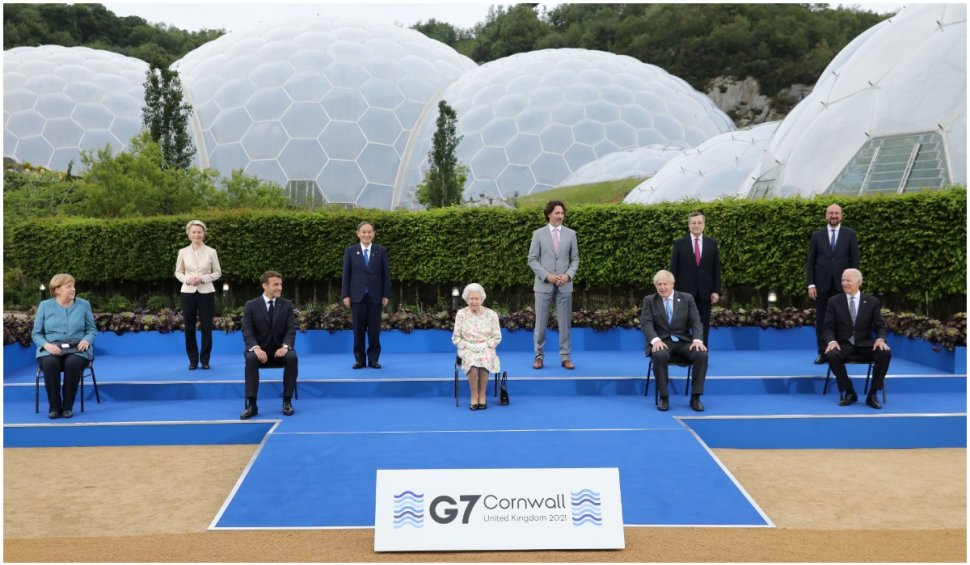Regina Elisabeta a II-a, pusă pe glume la summitul G7: „Se presupune că trebuie să arăţi ca şi cum te-ai simţi bine?”