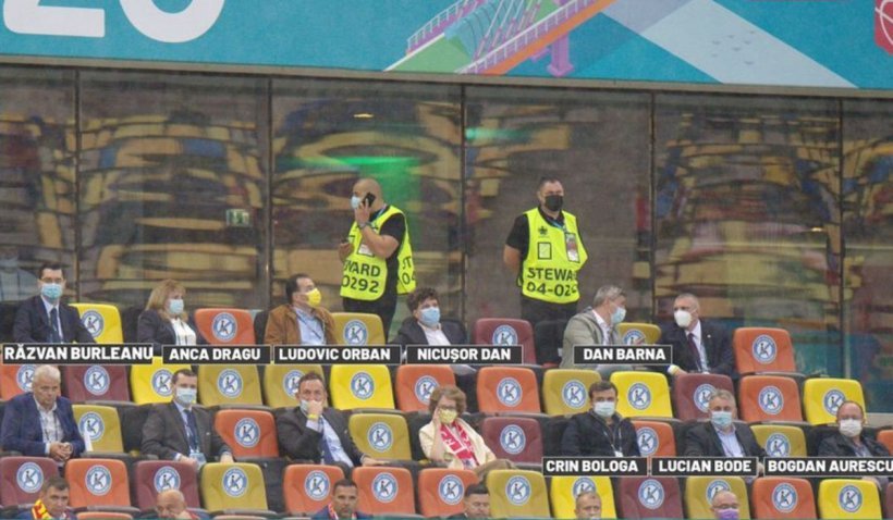 Gabi Balint, reacție în cazul legendelor fotbalului așezate în tribuna a doua la Euro2020: ”Un act jenant”