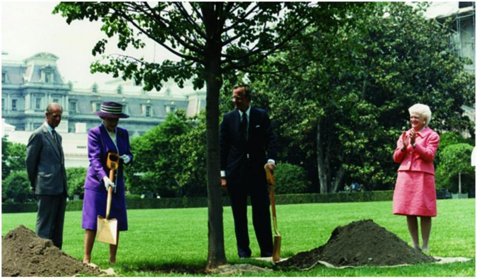 De la urcarea pe tron, regina Elisabeta a întâlnit 13 preşedinţi SUA 711579