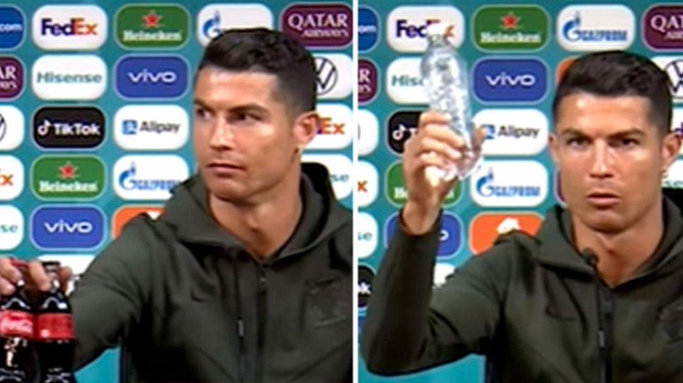 Gestul lui Cristiano Ronaldo de la EURO 2020 a dus la o pierdere de 4 miliarde de dolari pentru Coca-Cola