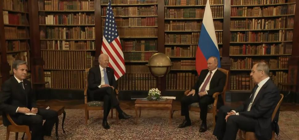 S-a încheiat întâlnirea Biden - Putin de la Geneva. Discuția a durat mai puțin decât era planificat. Urmează conferințele de presă separate 711895
