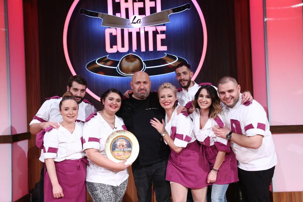 Cu câţi bani a plecat acasă Narcisa Birjaru, prima femeie câștigătoare la Chefi la cuțite 712112