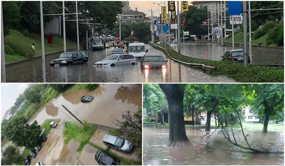 Imagini cu prăpădul făcut de ciclonul din Marea Neagră în Bulgaria