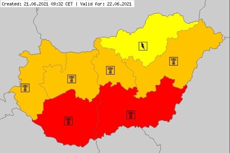 Cod roșu de caniculă în Ungaria, la graniță cu România 712618