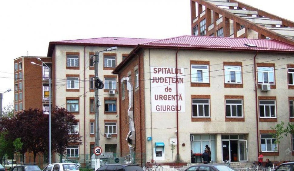 Un bărbat internat la Spitalul Județean Giurgiu a murit, după ce s-a aruncat de la etajul trei al clădirii: "A rupt geamul”